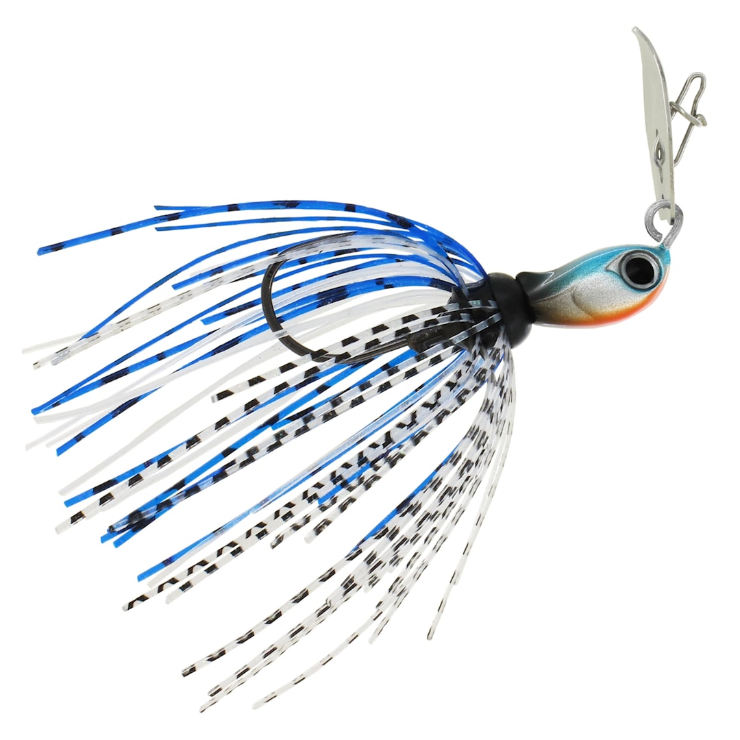 Kuusamo Viekas 12 g chatterbait Sinioranssi UV - Kuusamon Uistin