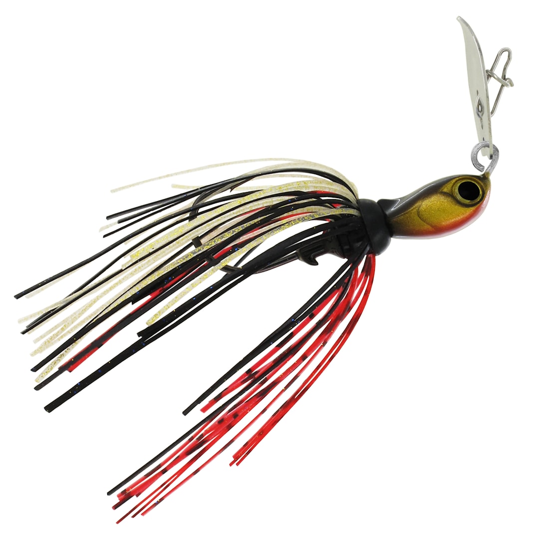 Kuusamo Viekas 12 g chatterbait Punamusta UV - Kuusamon Uistin