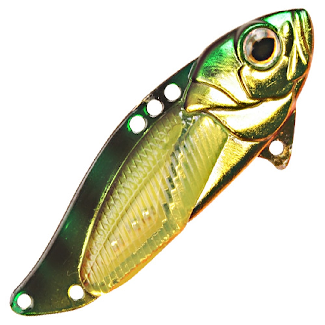 Strike Pro Astro Vibe UV 5,5 cm blade bait Fire Tiger - Strike Pro