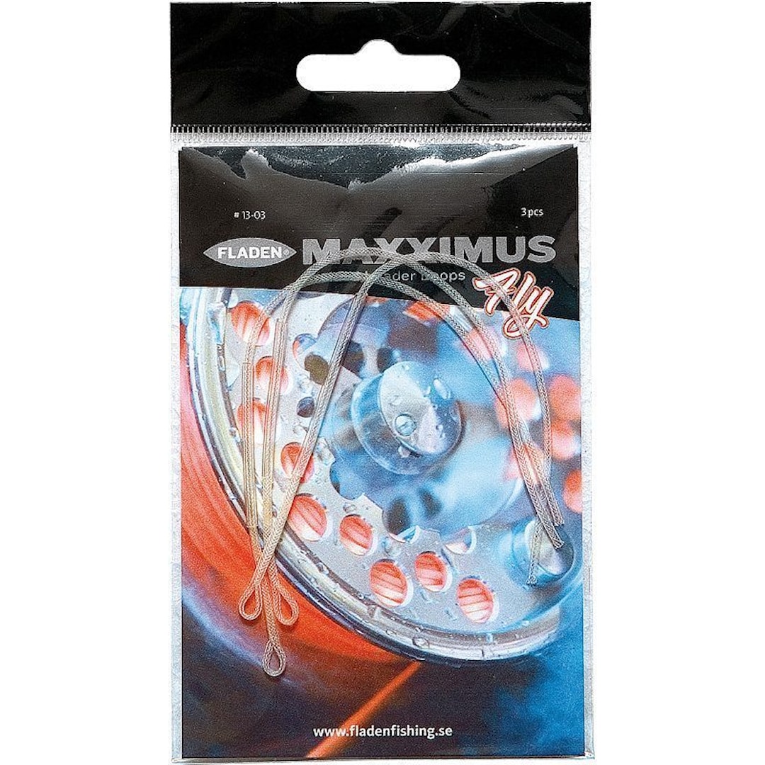 Maxximus Braided Leader Loops 3st/pkt - Maxximus