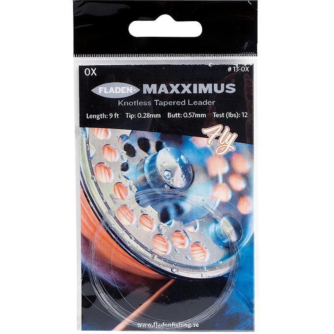 Maxximus Tapered Fly Leader taperad tafs - Maxximus
