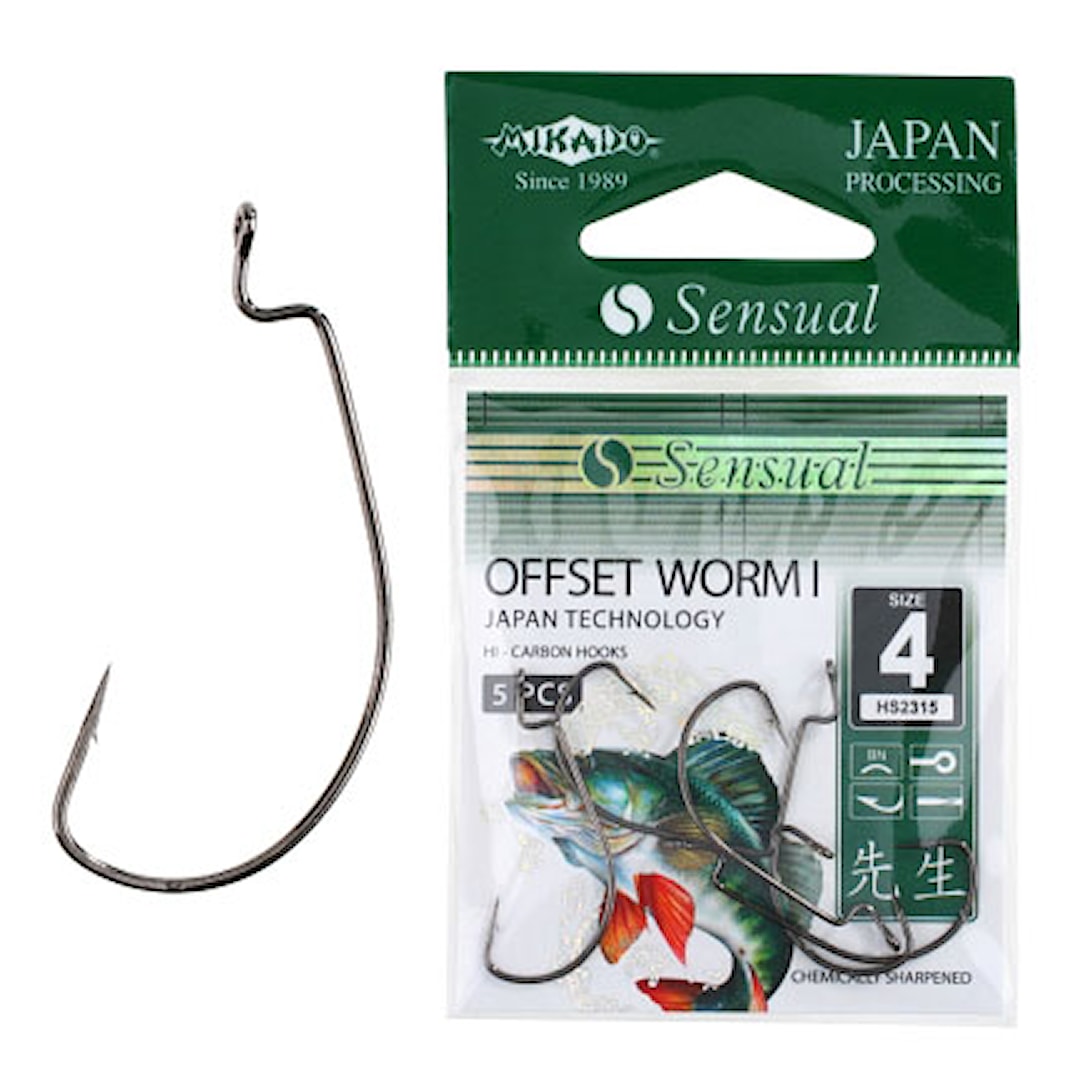 Mikado Sensual Offset Worm enkelkrok 5 st/pkt - Mikado