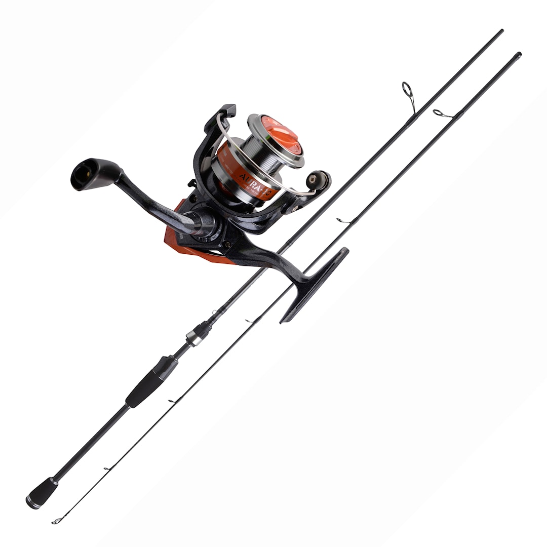 Okuma Aura 30 + Altera Jig Spin 213cm 10-28g haspelset - Okuma