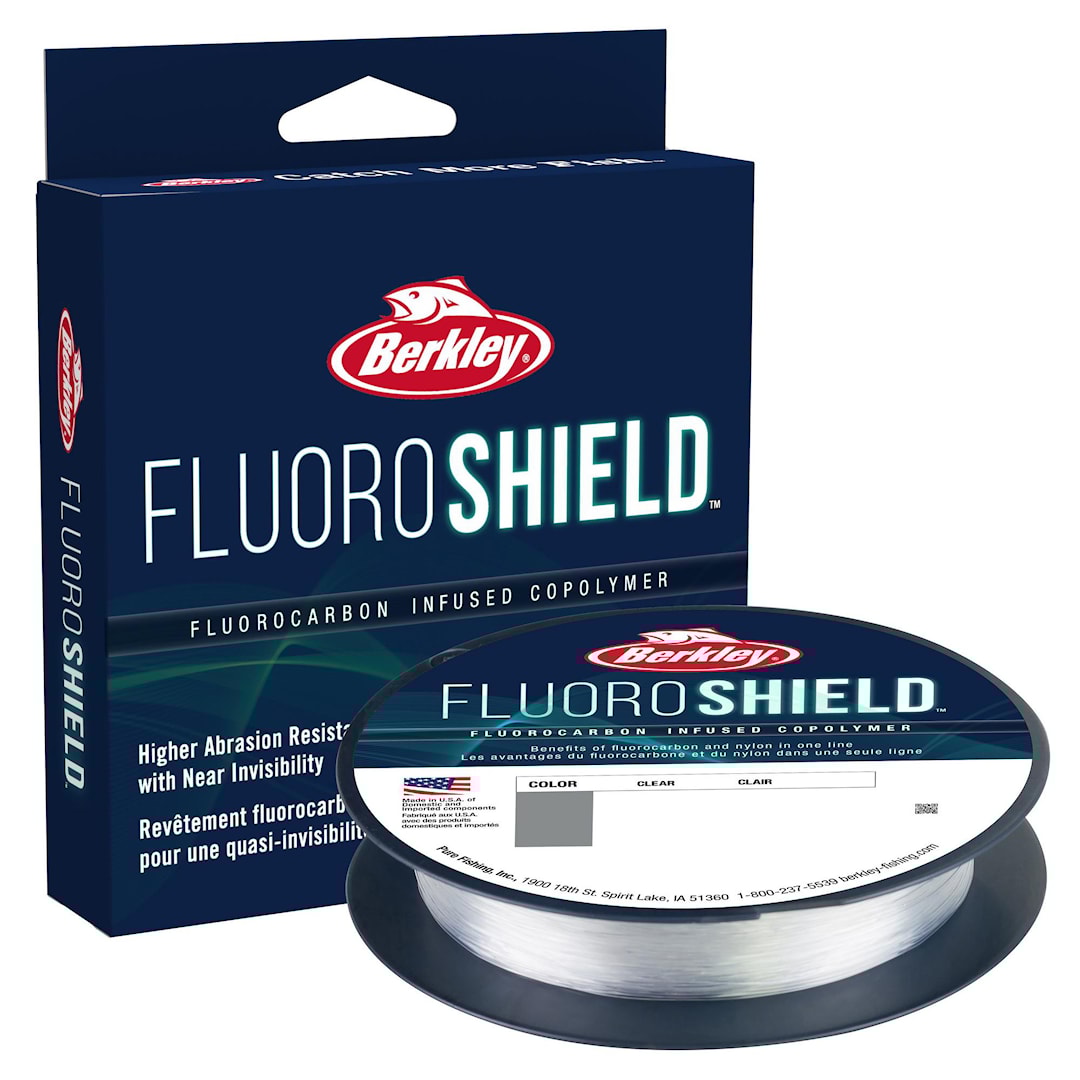 Berkley FluoroShield klar 274 m nylonlina - Berkley