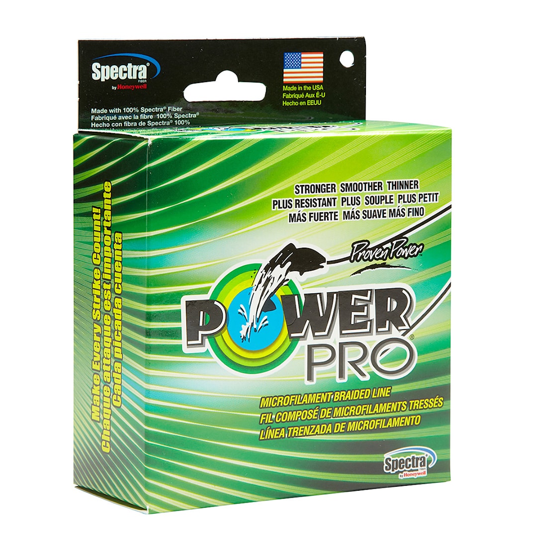 Power Pro gul 135 m flätlina - Power Pro