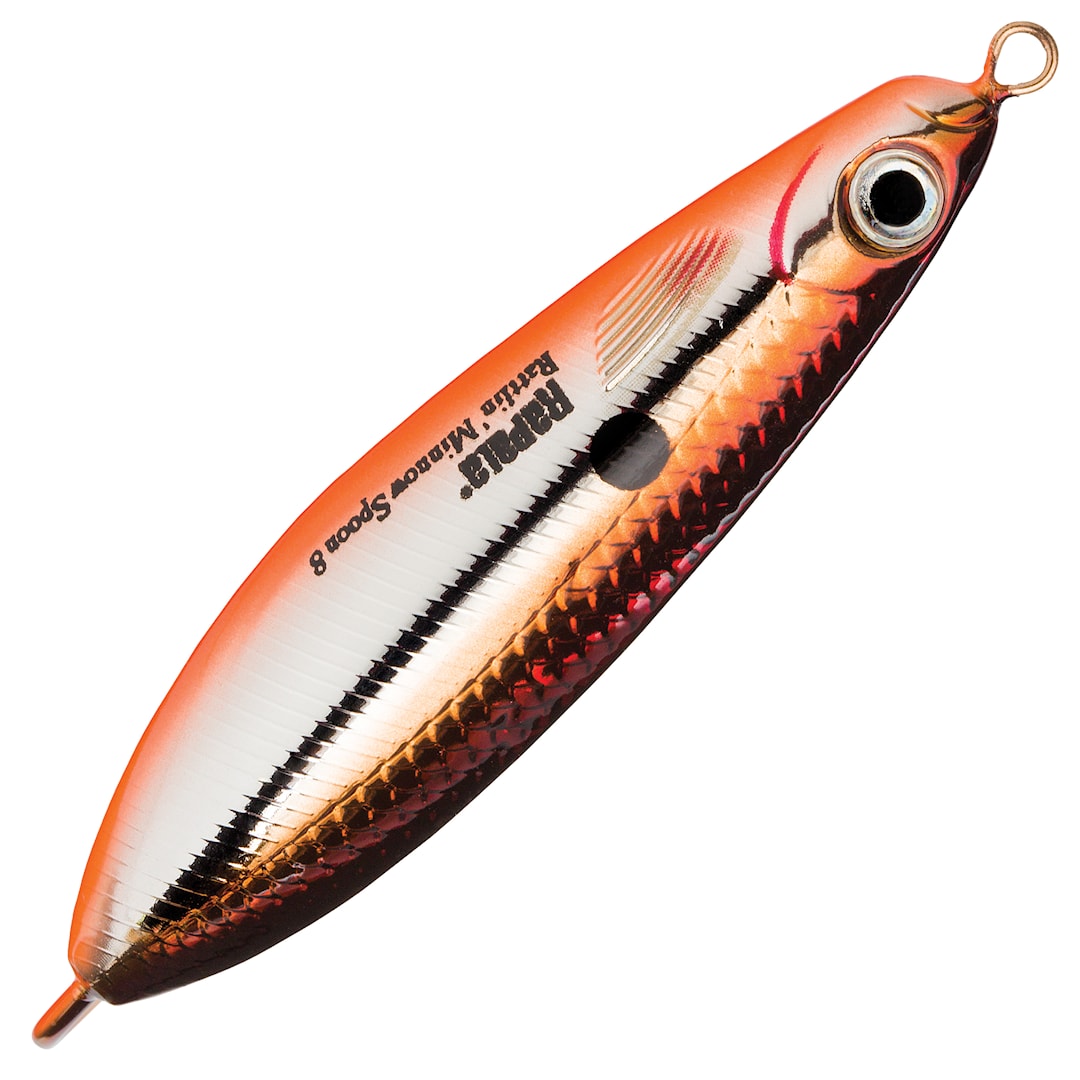 Rapala Rattlin' Minnow Spoon 8 cm skeddrag - Rapala