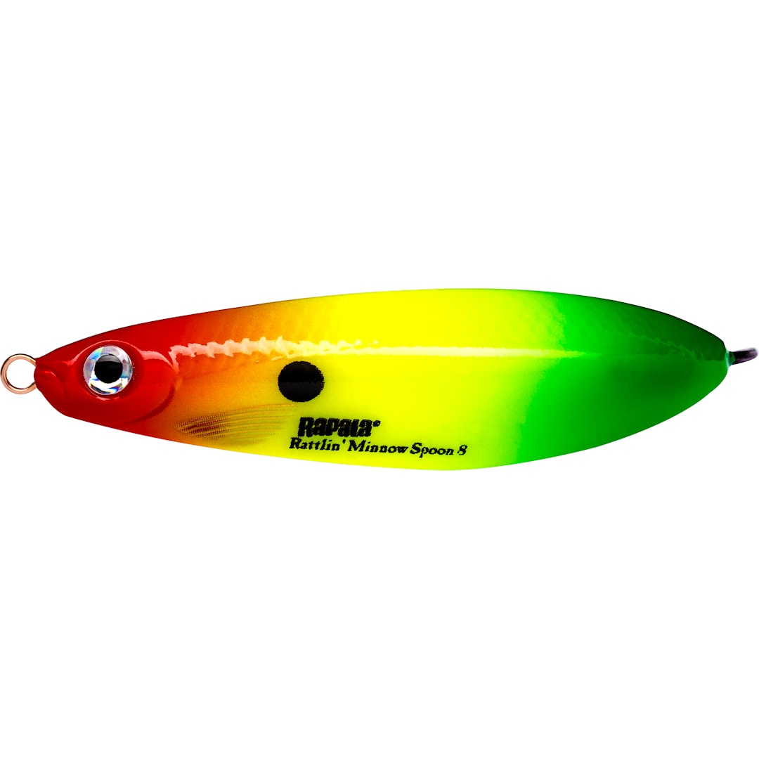 Rapala Rattlin' Minnow Spoon 8 cm skeddrag - Rapala
