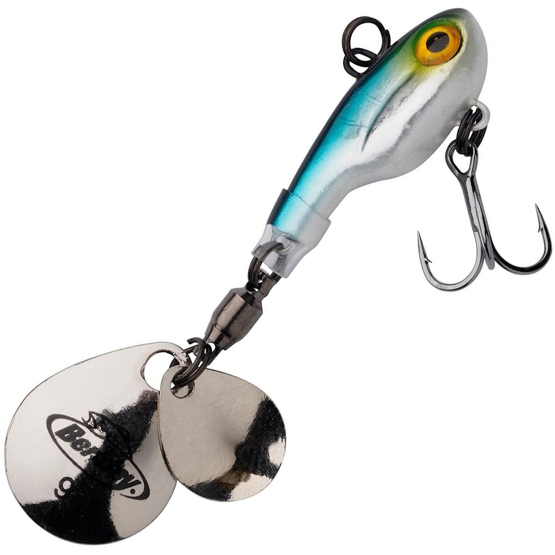 Berkley Pulse Spintail 9 g Blue Silver Glitter - Berkley