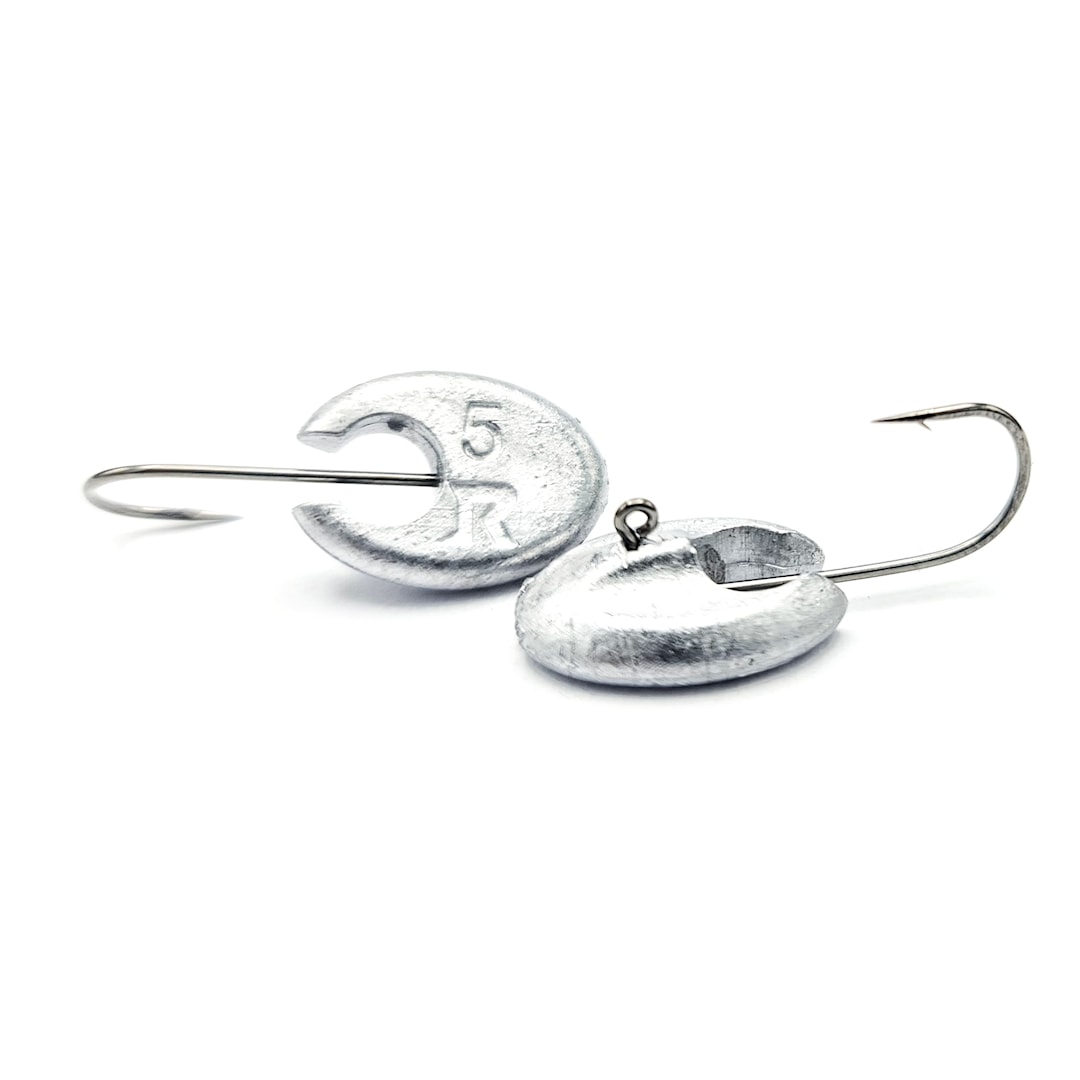 Ruthless Ice Jig Head pimpeljiggskalle 2 st/pkt #2 5g - Ruthless Fishing