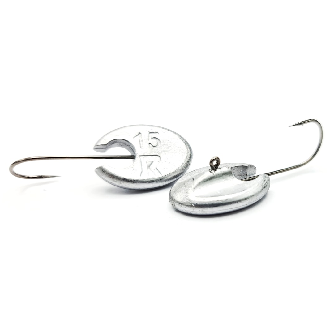 Ruthless Ice Jig Head pimpeljiggskalle 2 st/pkt 2/0 15g - Ruthless Fishing