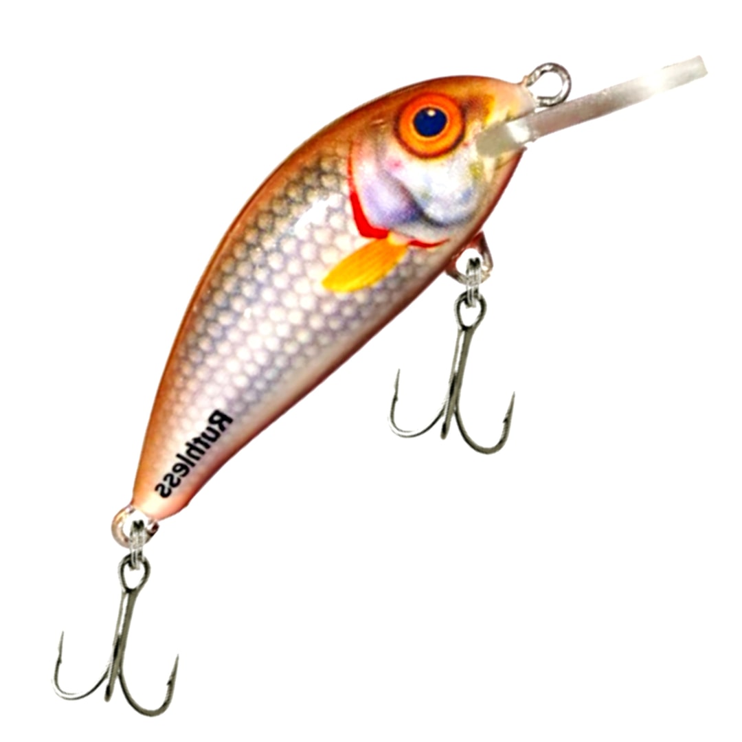 Ruthless Reaper 4,5 cm wobbler BROWN - Ruthless Fishing