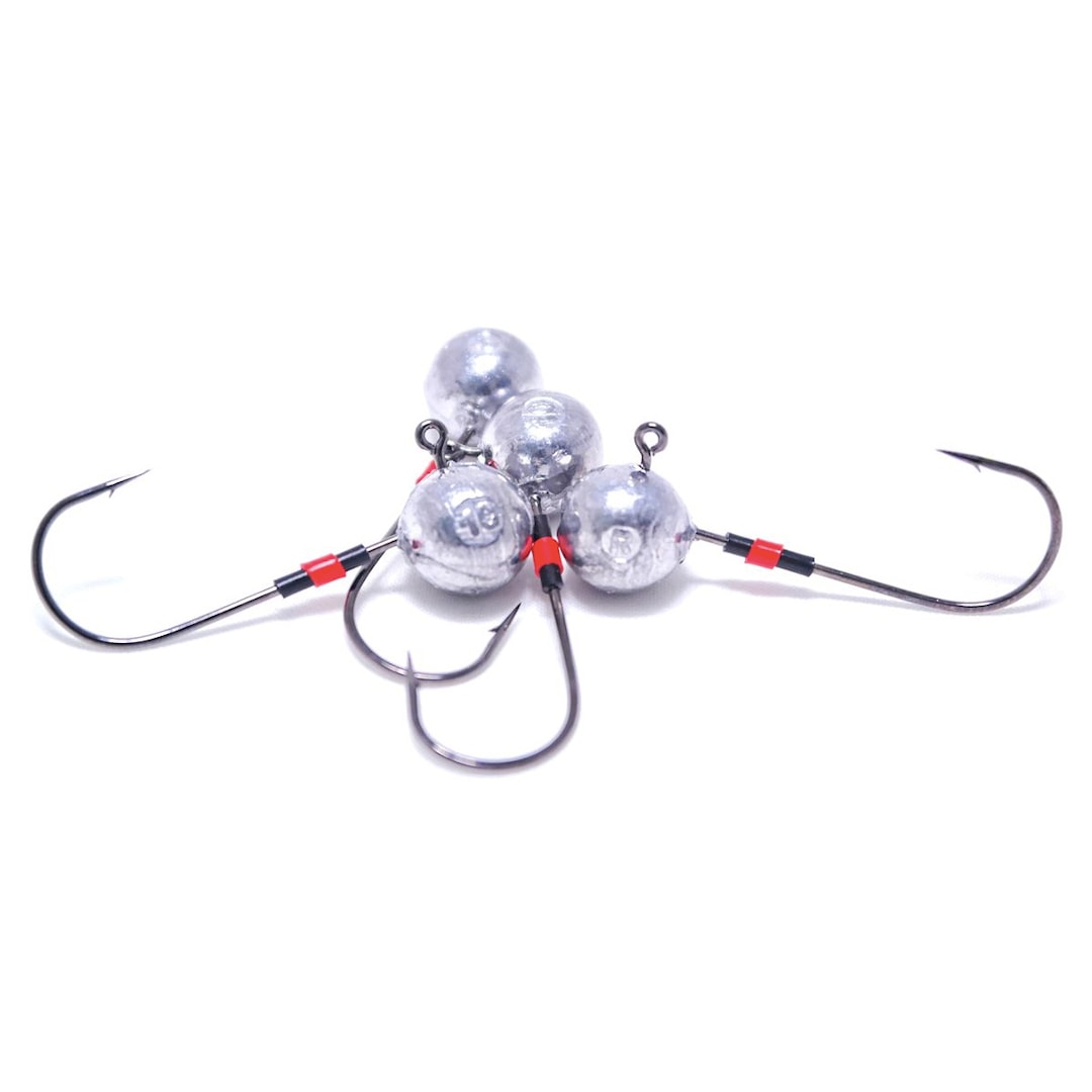 Ruthless Slim Keeper jigghuvud 4 g 3st/pkt - Ruthless Fishing