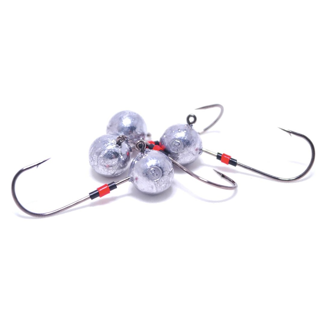 Ruthless Slim Keeper jigghuvud 8 g 3st/pkt - Ruthless Fishing