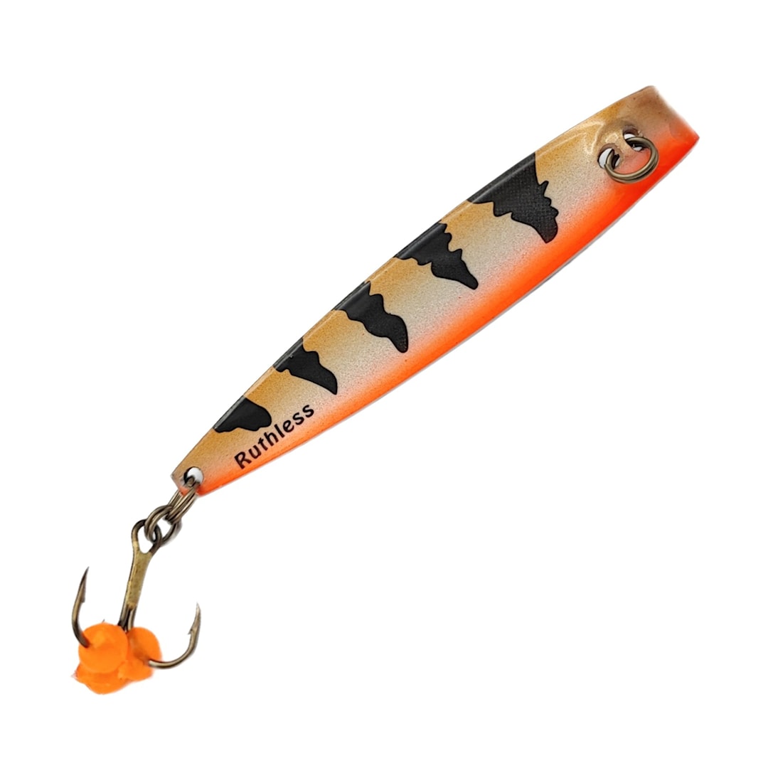 Ruthless vertikalpirk 65 mm Brown - Ruthless Fishing