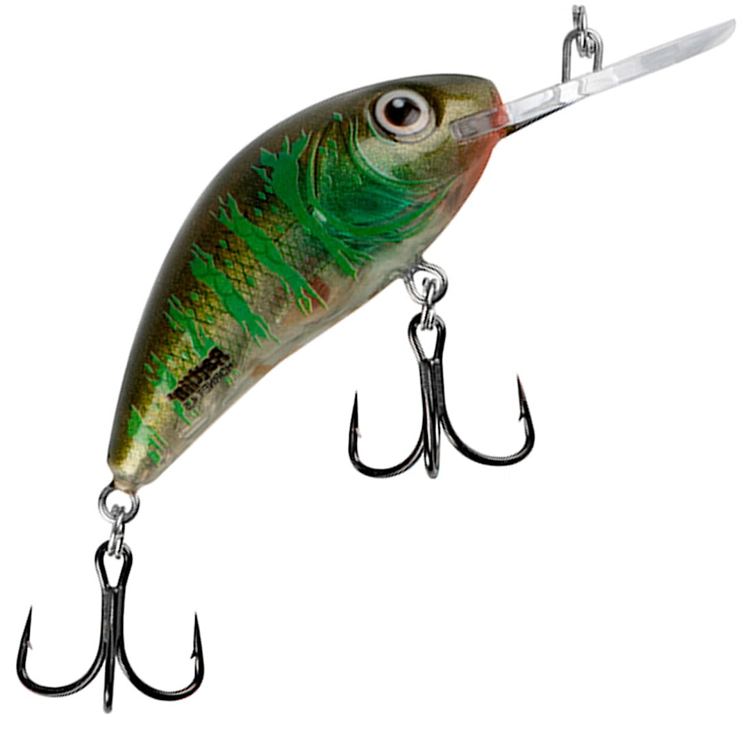 Salmo Rattlin´ Hornet 5.5F 5,5 cm vaappu Clear Floating Green Gill - Salmo