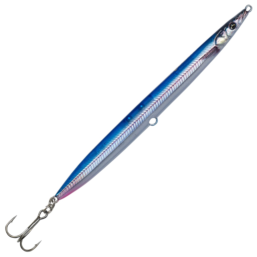 Savage Gear 3D Sandeel Pencil 30 g skeddrag Blue Silver UV - Savage Gear