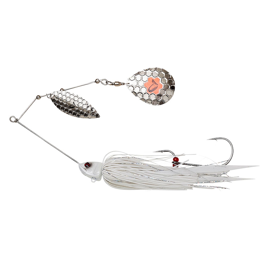 Savage Gear Da Bush Spinnerbait 55 g White Silver - Savage Gear
