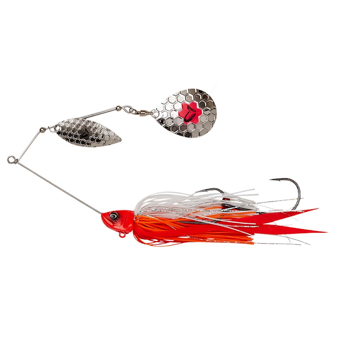 Savage Gear Da Bush Spinnerbait 55 g Red Head Silver - Savage Gear