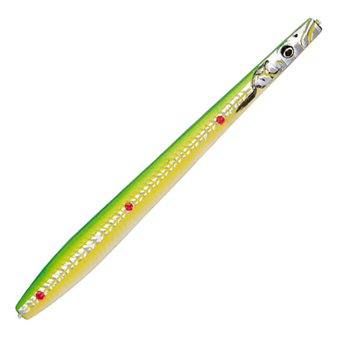 Savage Gear Line-Thru Sandeel Nail 20 g Fluo Green - Savage Gear
