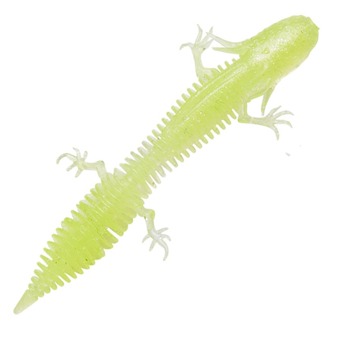 Savage Gear NED Salamander 7,5cm jigg 5 st/pkt Clear Chartreuse - Savage Gear