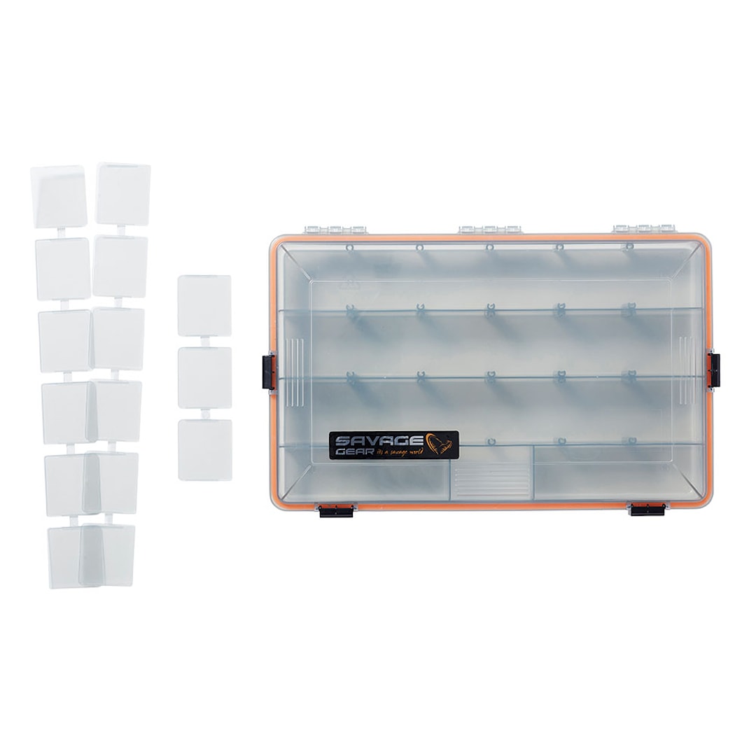 Savage Gear WP Lure Box 5B Smoke betesask - Savage Gear