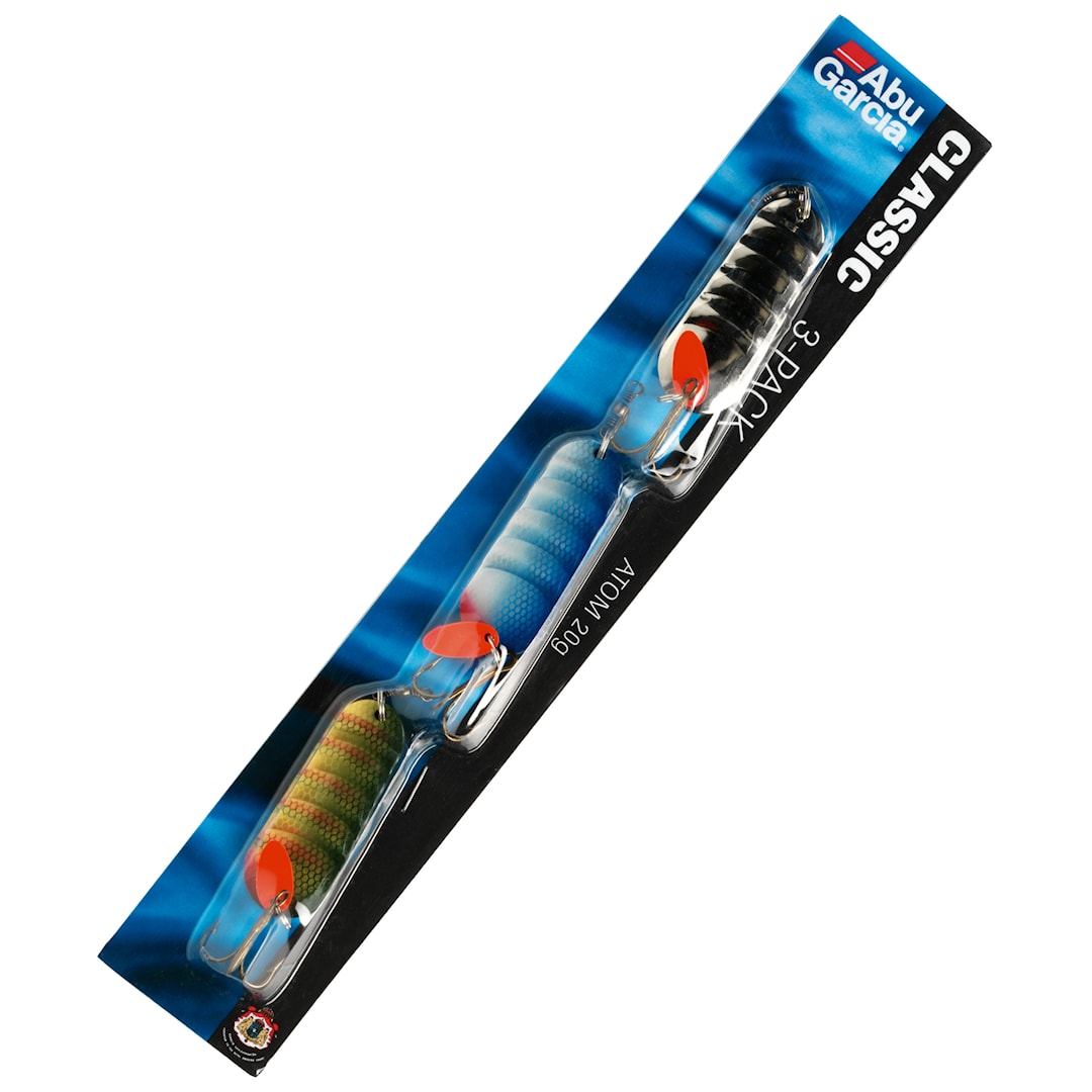 Abu Garcia Atom 3-pack skeddragset - Abu Garcia