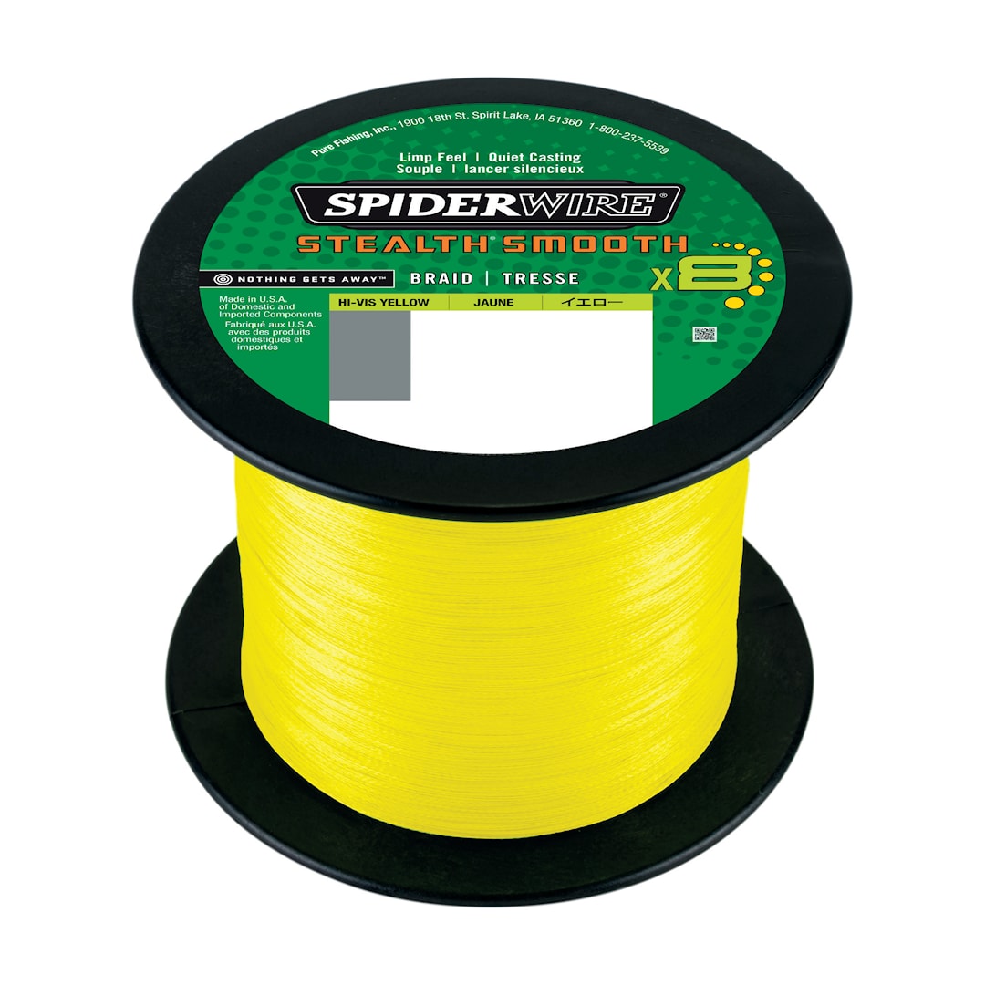 Spiderwire Smooth 8 gul 2000 m - Spiderwire