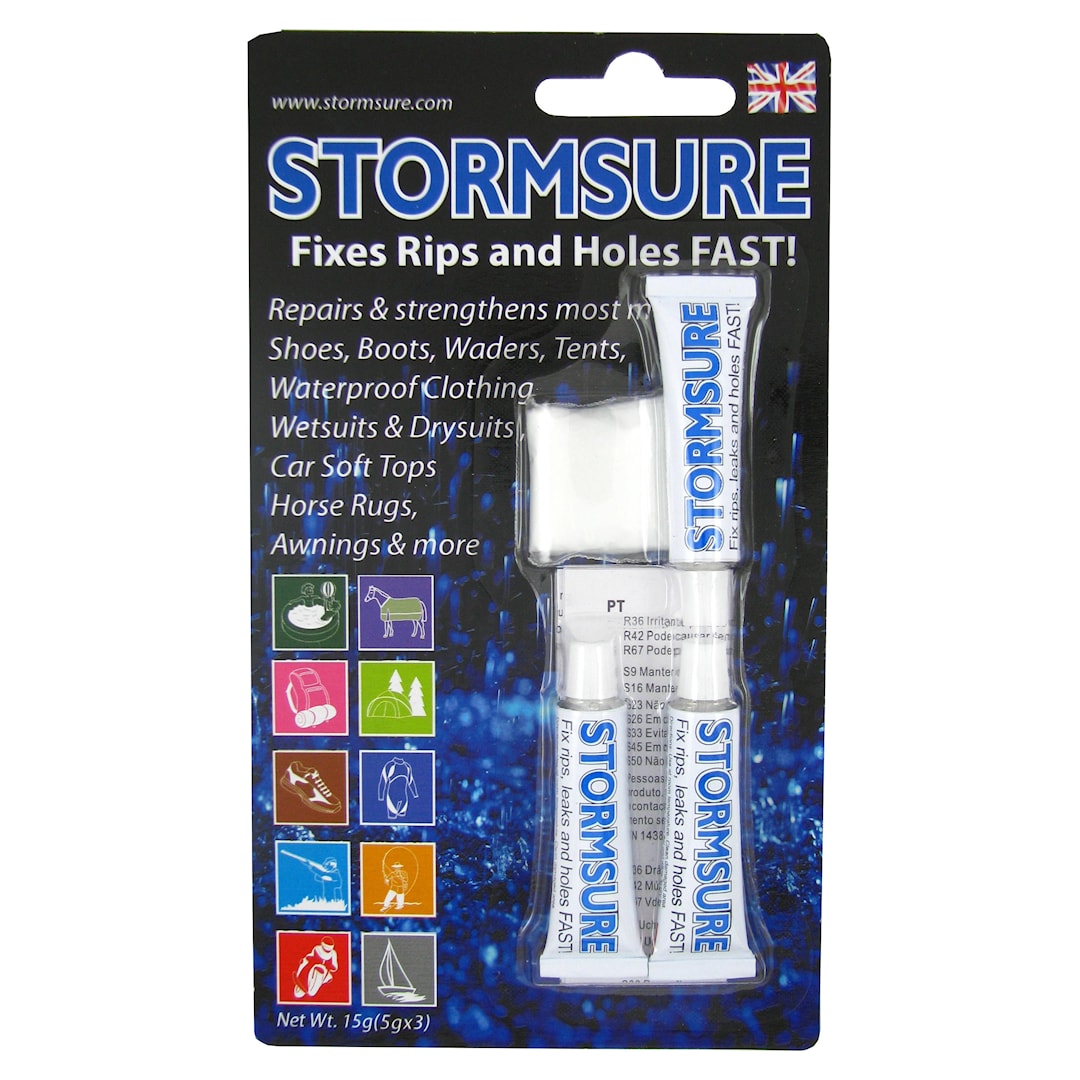 Stormsure reparationslim 5 g klart 3 st/pkt - Stormsure