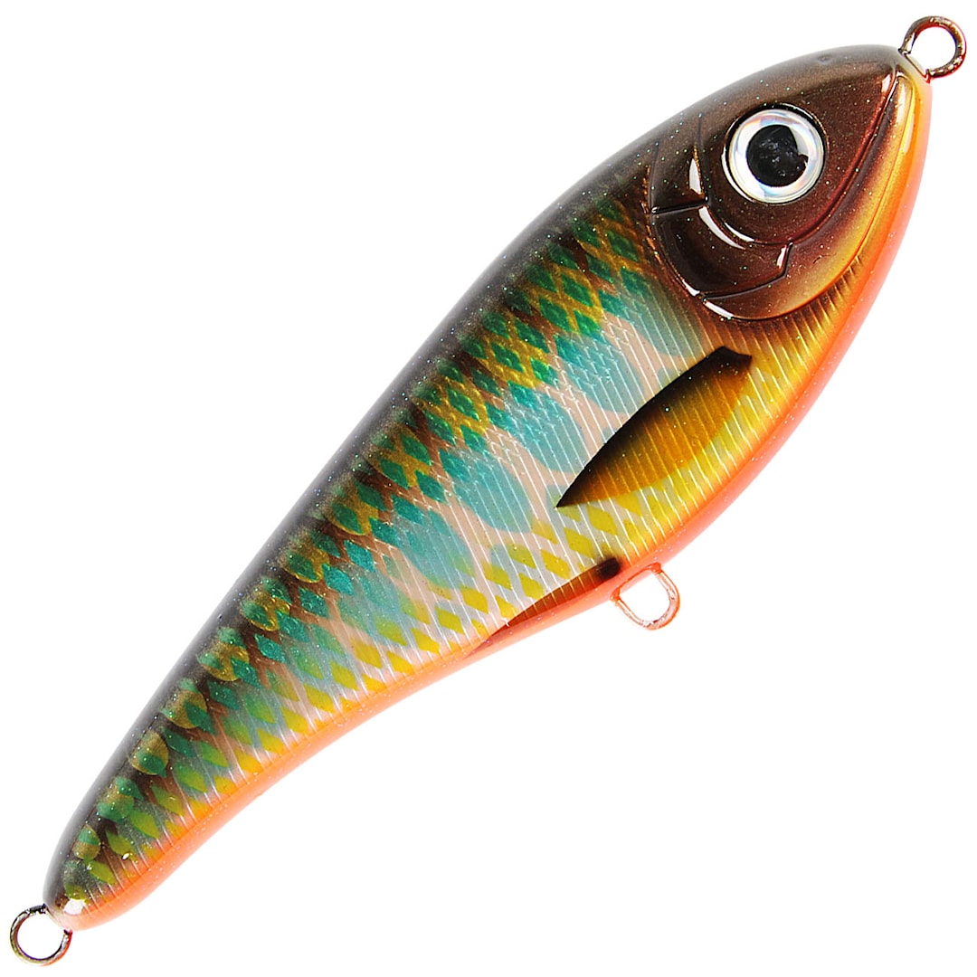 Strike Pro Buster Jerk sjunkande 15 cm jerk Green - Strike Pro