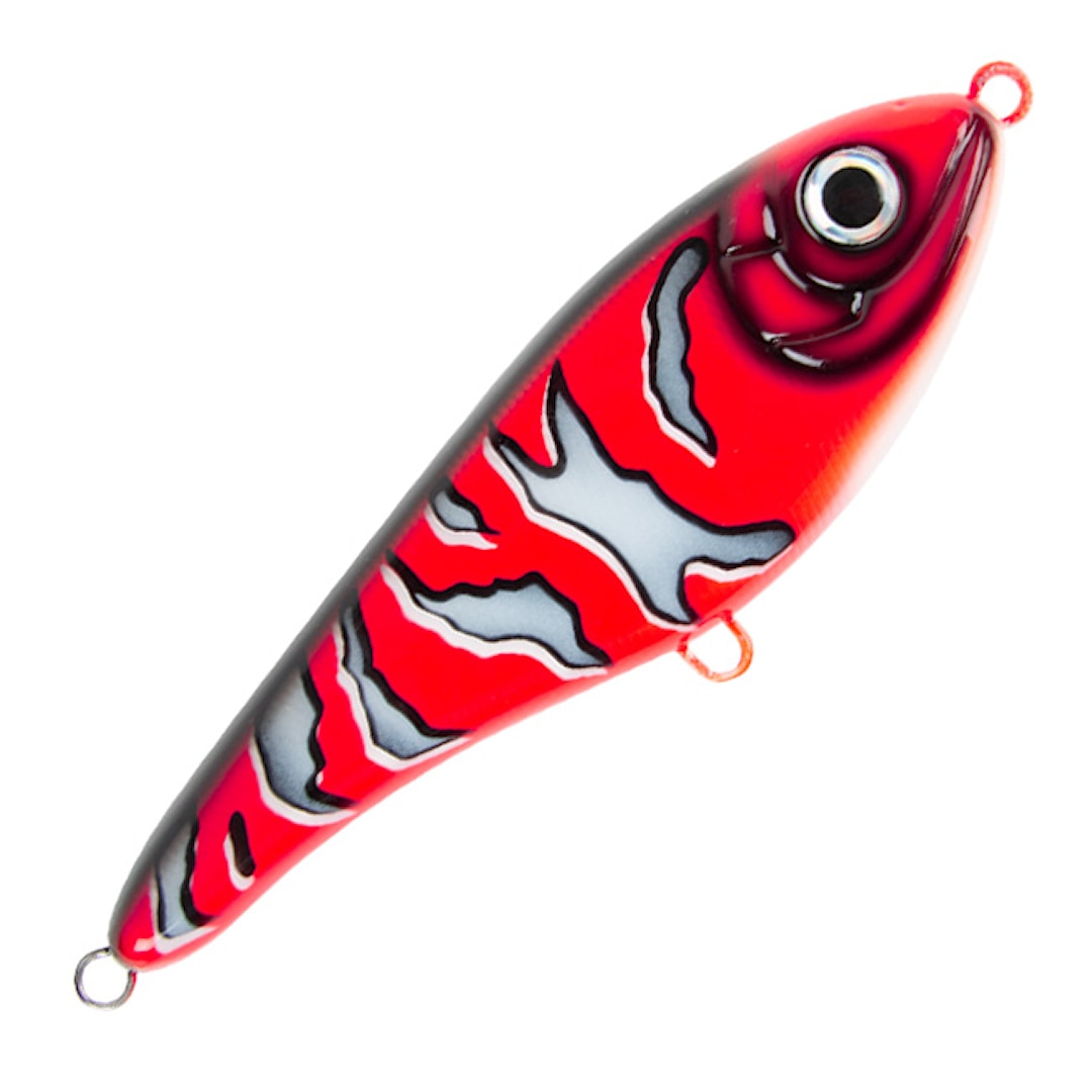 Strike Pro Buster Jerk sjunkande 15 cm Red Rock - Strike Pro