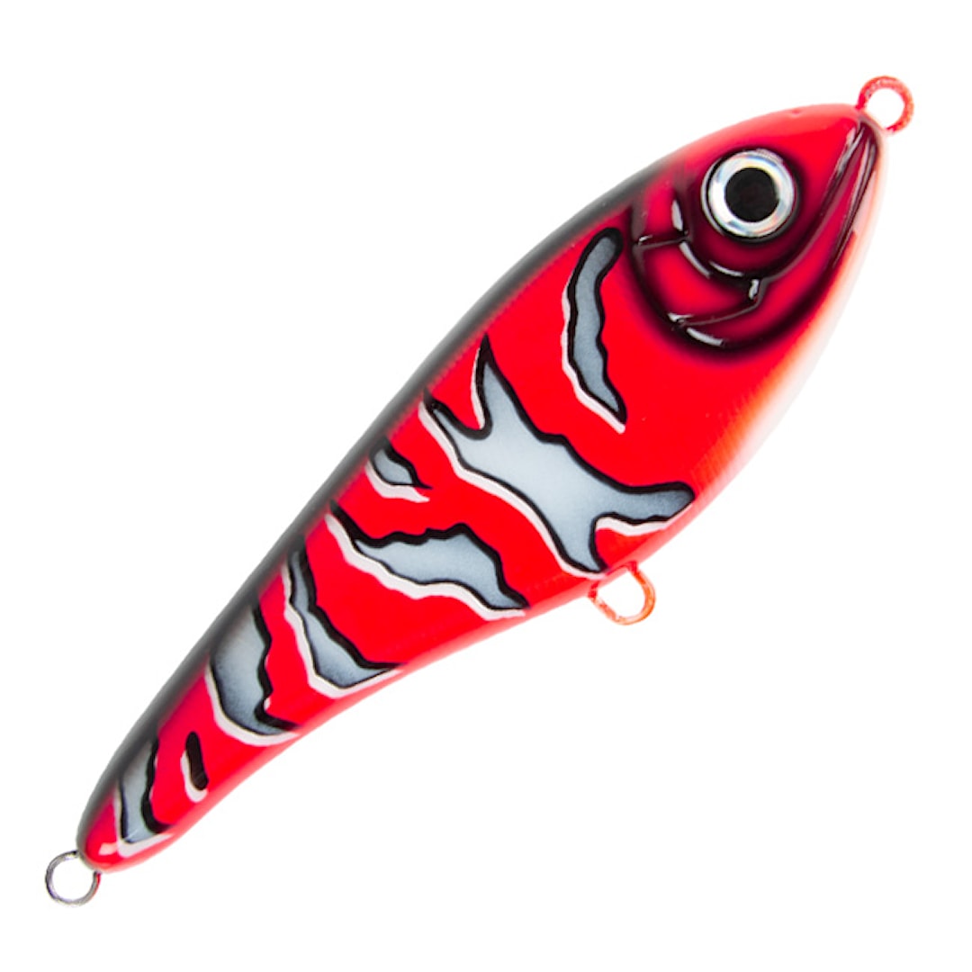 Strike Pro Buster Swim 13 cm jerk Red Rock - Strike Pro