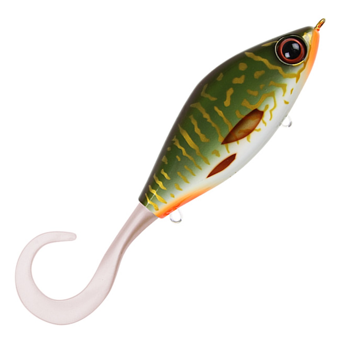 Strike Pro Guppie jerk Special Pike Pearl White - Strike Pro