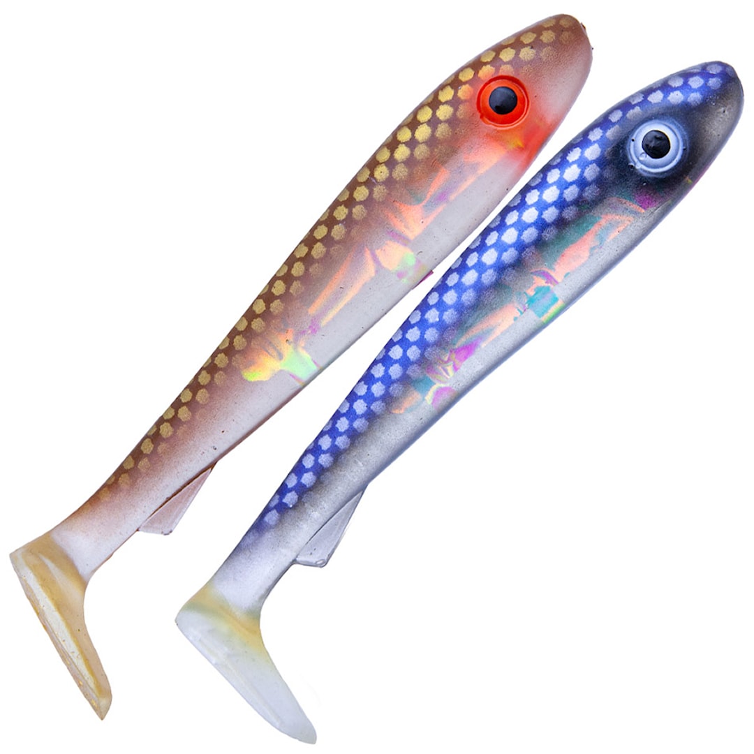 Svartzonker Big McRubber 25 cm UV Series fiskjigg 2 st/pkt - Svartzonker