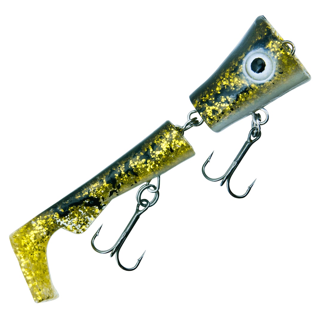 Svartzonker Ugly Louis Junior 10 cm Lake Miltona Walleye - Svartzonker