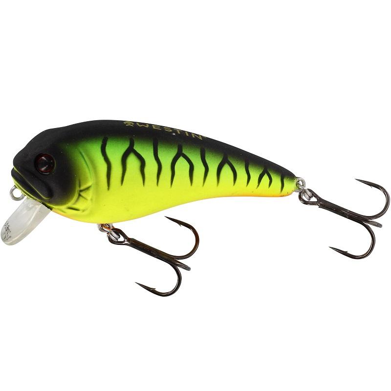 Westin FatBite Crankbait 8cm 24g Floating Floating Firetiger