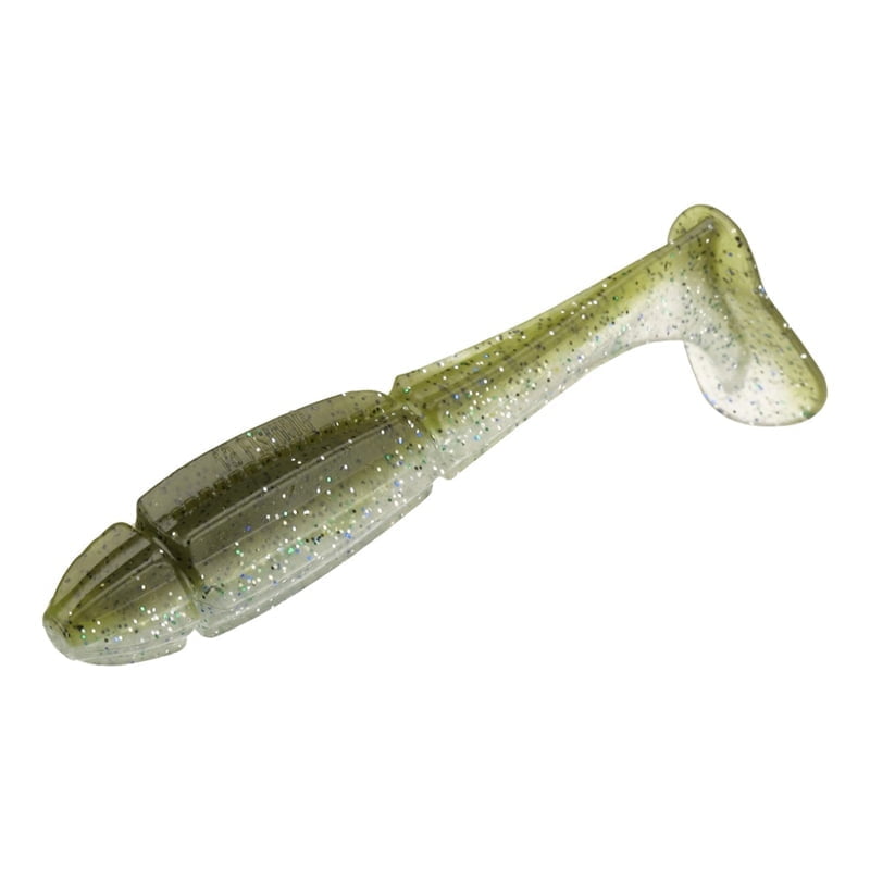 13 Fishing Churro Paddle Tail Swimbait, 9cm, 7g - Glitter Bomb - 6pcs
