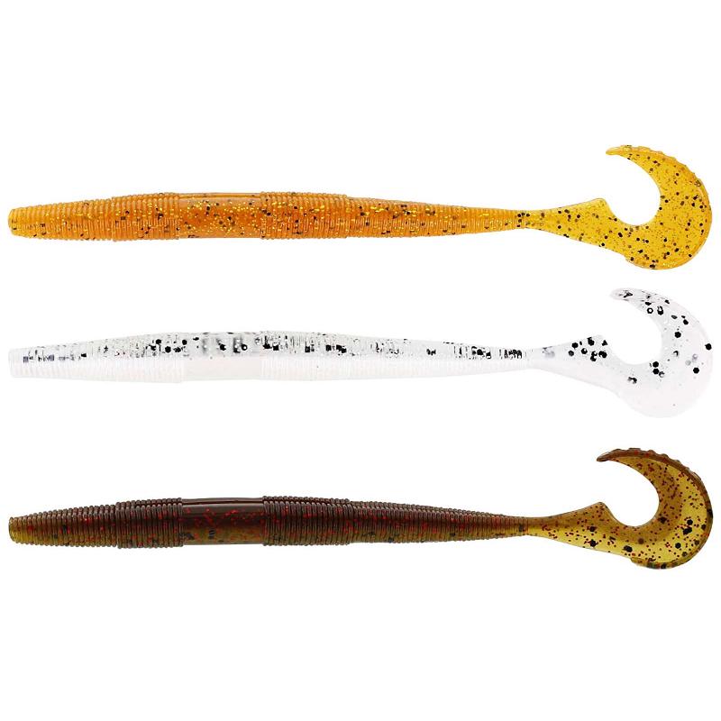 Westin Swimming Worm 13cm 5g Clear Water Mix 7 5pcs