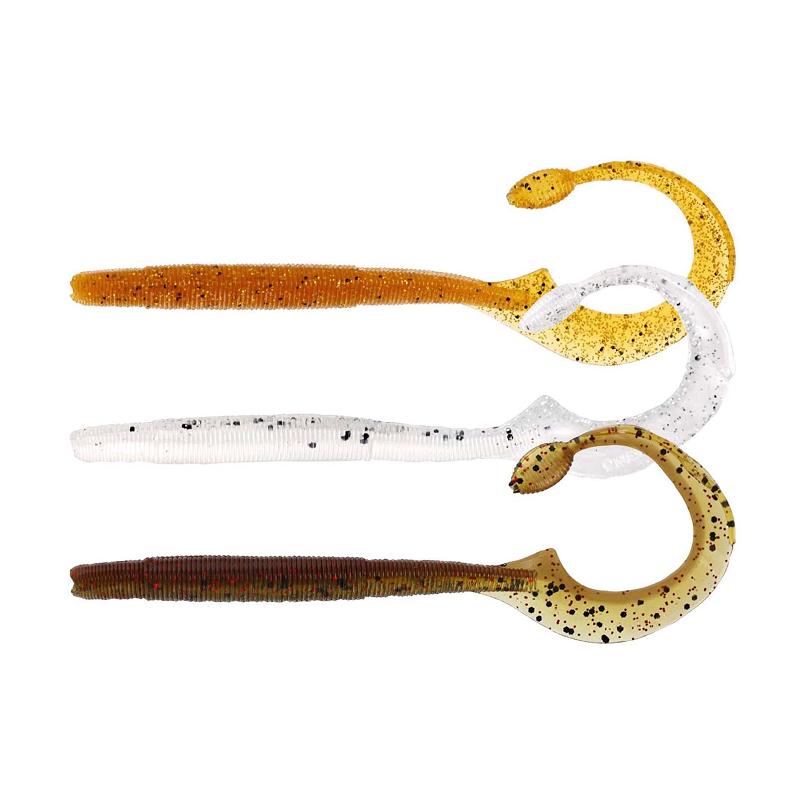 Westin Ned Worm Curl 12cm 3g Clear Water Mix 7 5pcs