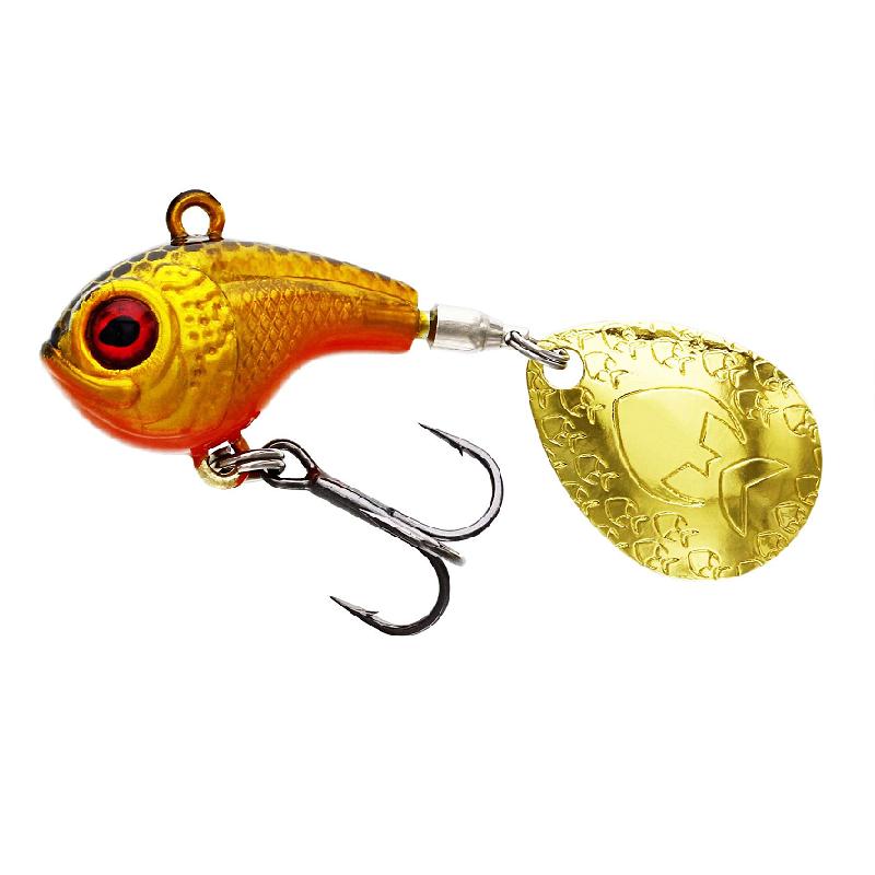 Westin DropBite Spin Tail Jig 2,6cm 8g Gold Rush