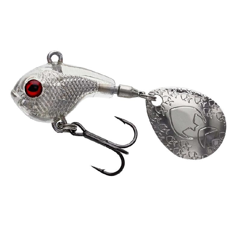 Westin DropBite Spin Tail Jig 3,4cm 17g Crystal