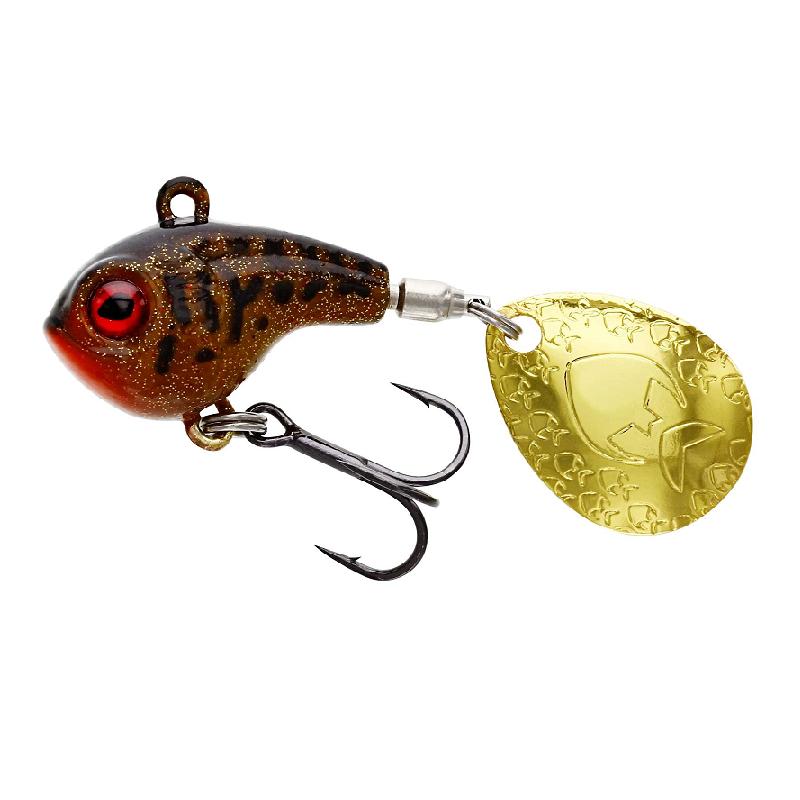 Westin DropBite Spin Tail Jig 3,4cm 17g Motoroil Burbot