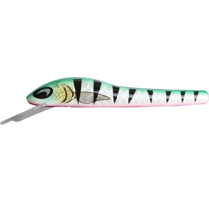 Hurricane WiggTac 27g 14cm Tiger Green Pink