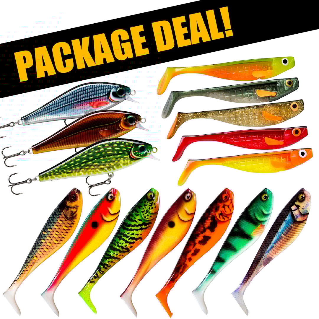 Rapala Storm Pike Mega Pack betessortiment 15 st - Rapala