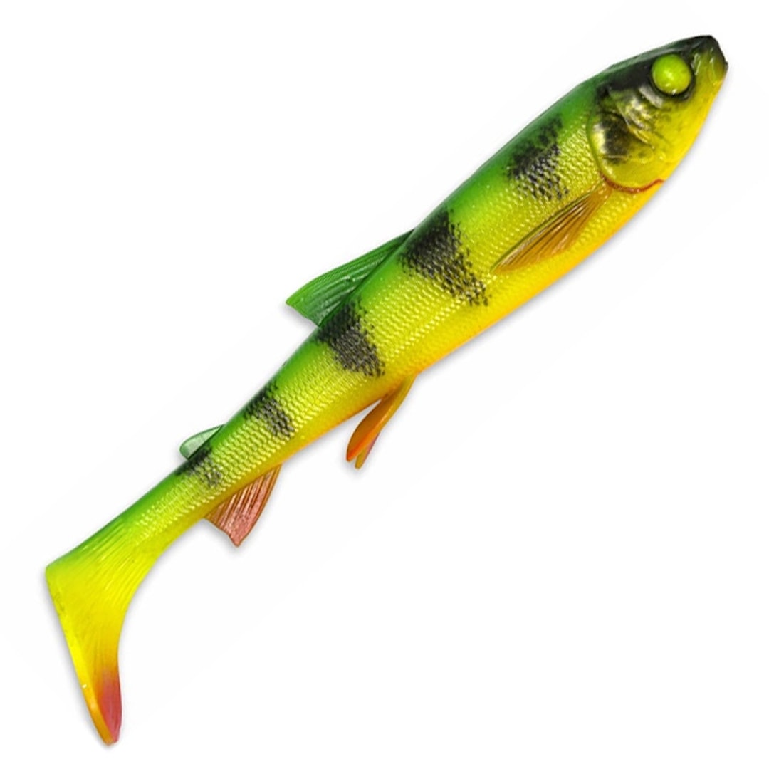 Savage Gear 3D Whitefish Shad 17,5 cm fiskjigg 2 st/pkt Firetiger - Savage Gear