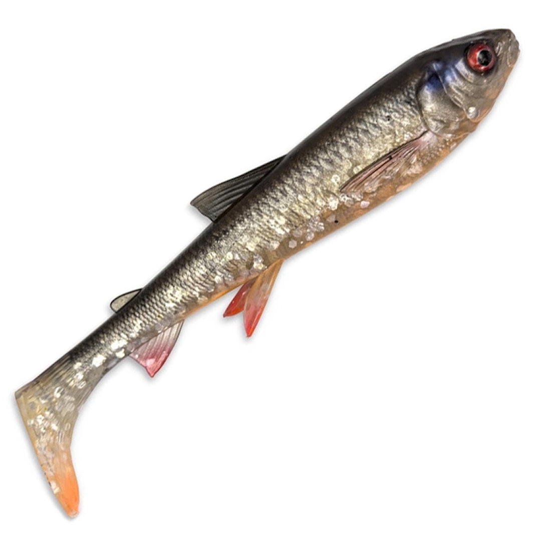 Savage Gear 3D Whitefish Shad 17,5 cm fiskjigg 2 st/pkt Dirty Silver - Savage Gear