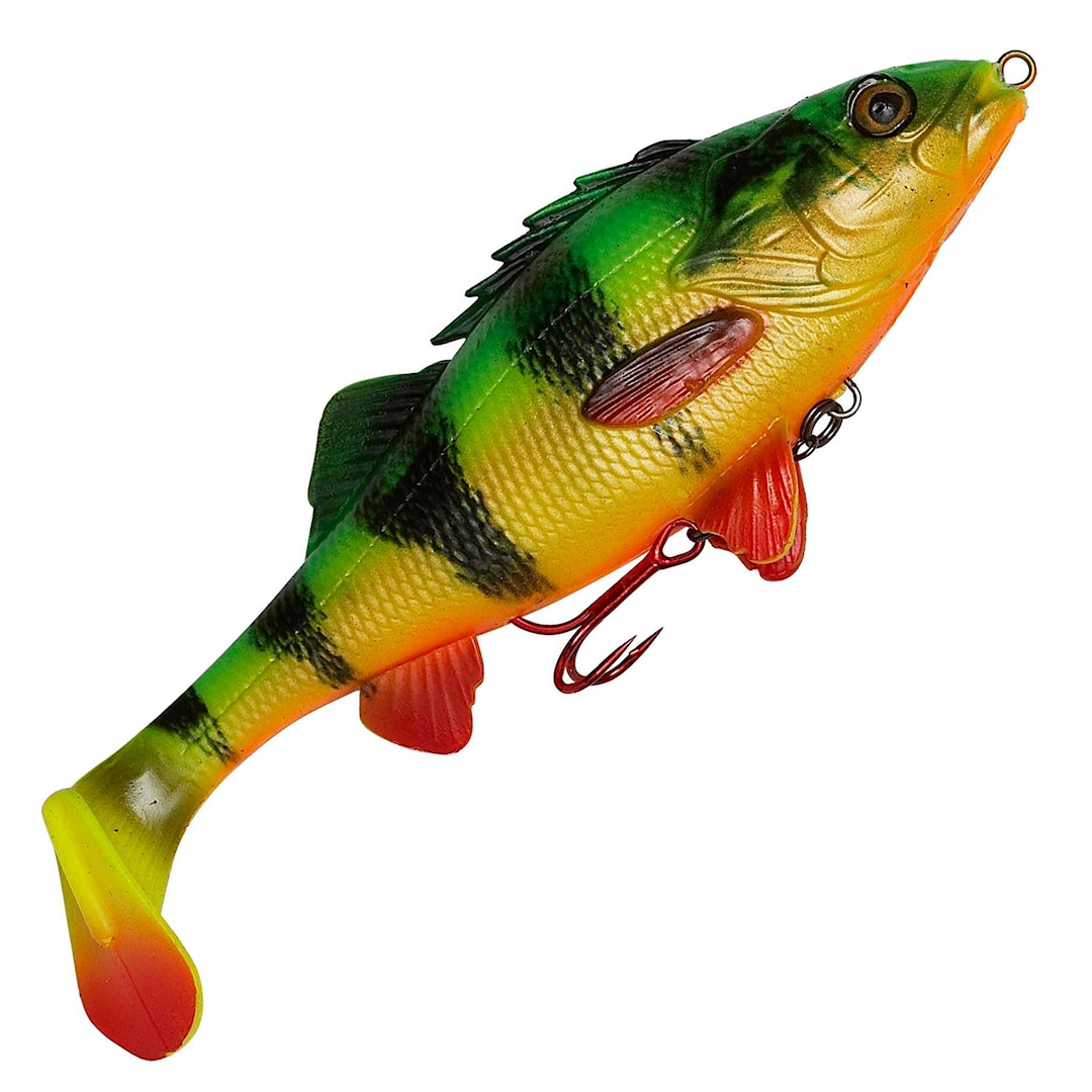 Savage Gear 4D Perch Shad 12,5 cm fiskjigg - Savage Gear