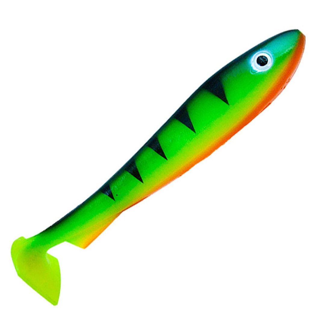 Svartzonker McRubber Offset 19 cm jigg 2 st/pkt Fire Tiger - Svartzonker