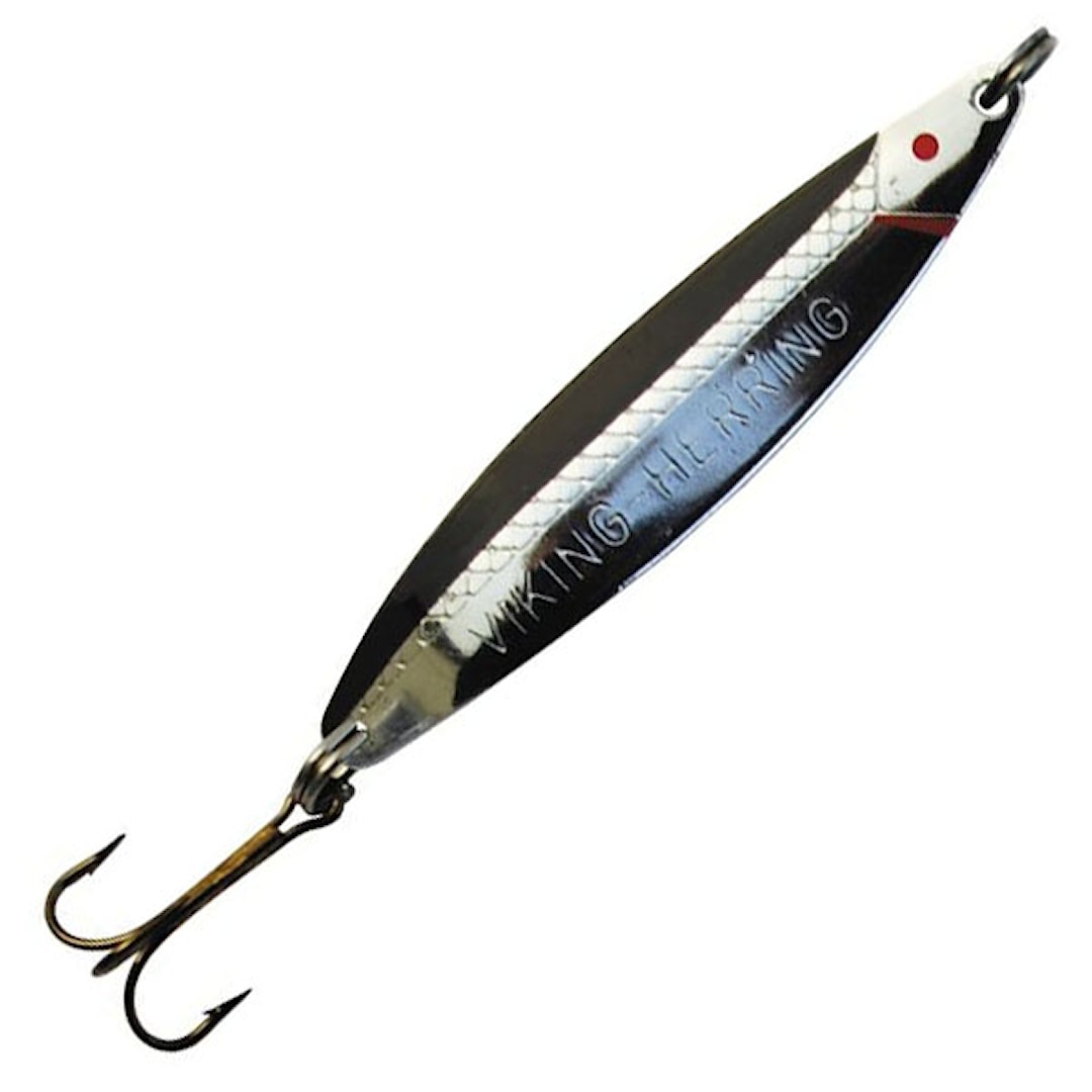 Viking Herring 22 g skeddrag Silver/Svart - Viking Herring