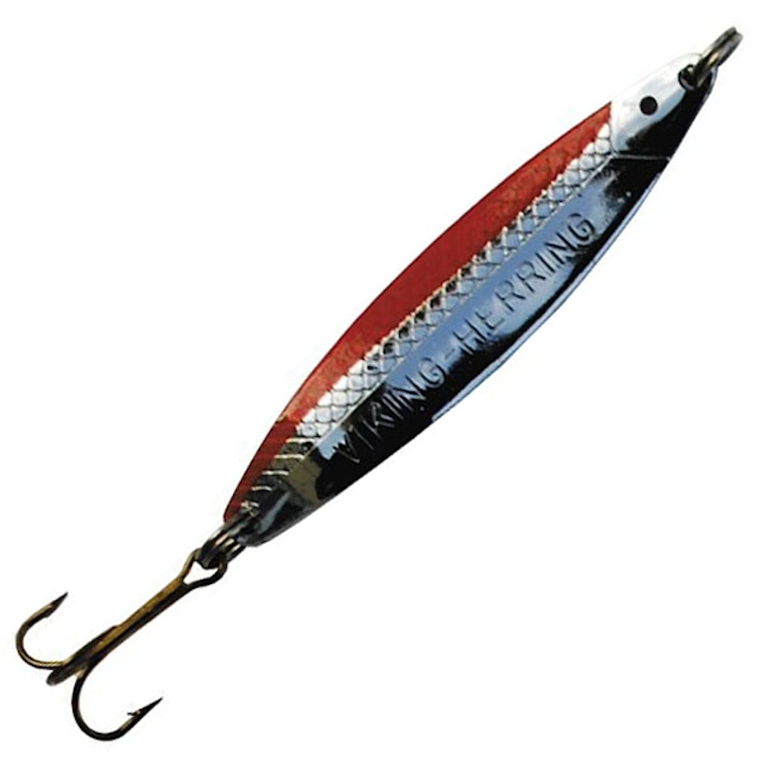 Viking Herring 22 g skeddrag Silver/Röd - Viking Herring