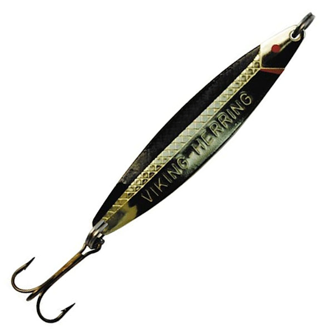 Viking Herring 22 g skeddrag Guld/Svart - Viking Herring